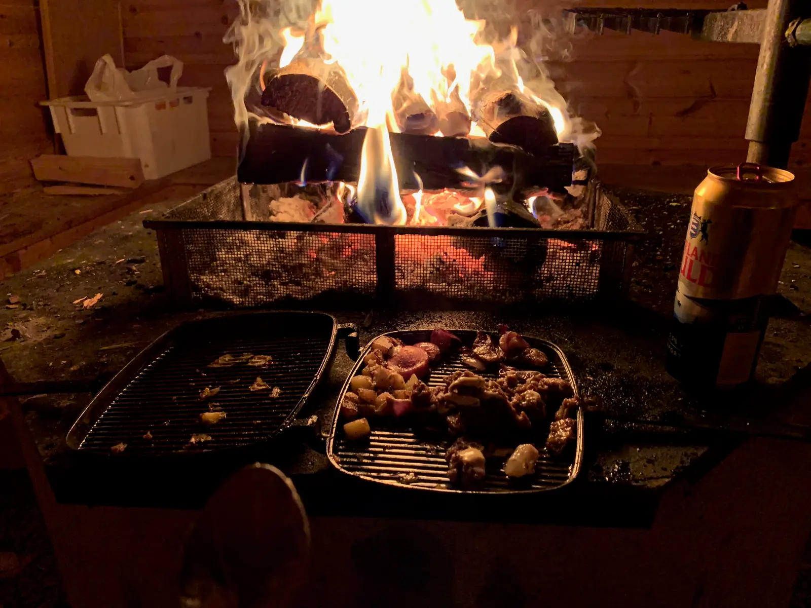 Lapland flavours grilled over open fire