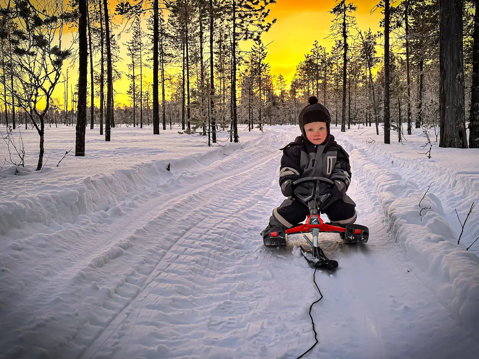 Childhood in Lapland